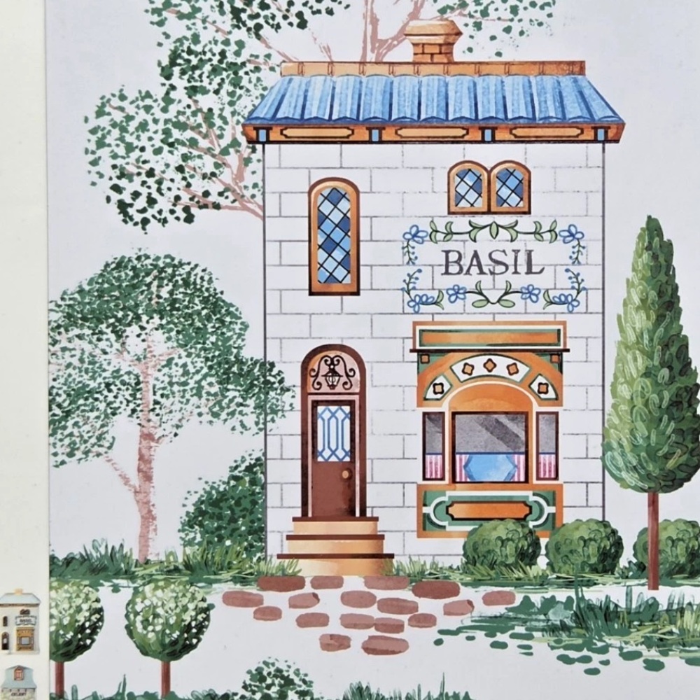 Rare Lenox Spice Village placemats set of 4 - Picture 8 of 10